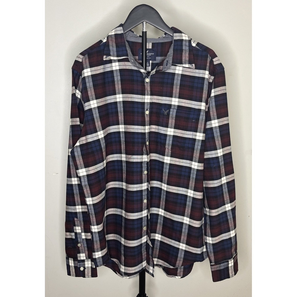 American Eagle Outfitters Classic Fit Large Men's Flannel